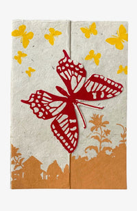 hand made tree free paper cards lokta fair trade Nepal