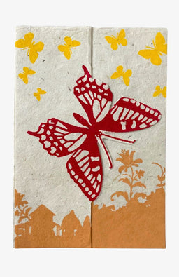 hand made tree free paper cards lokta fair trade Nepal