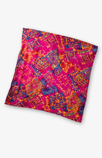 recycled silk sari bandana fair trade Nepal