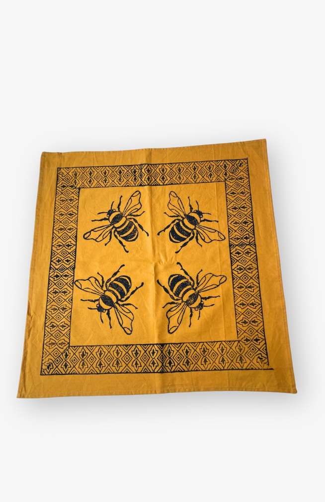 cotton bandana block print