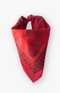 block print bandana fair trade nepal