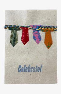 tree free card set lokta paper celebrate fair trade Nepal