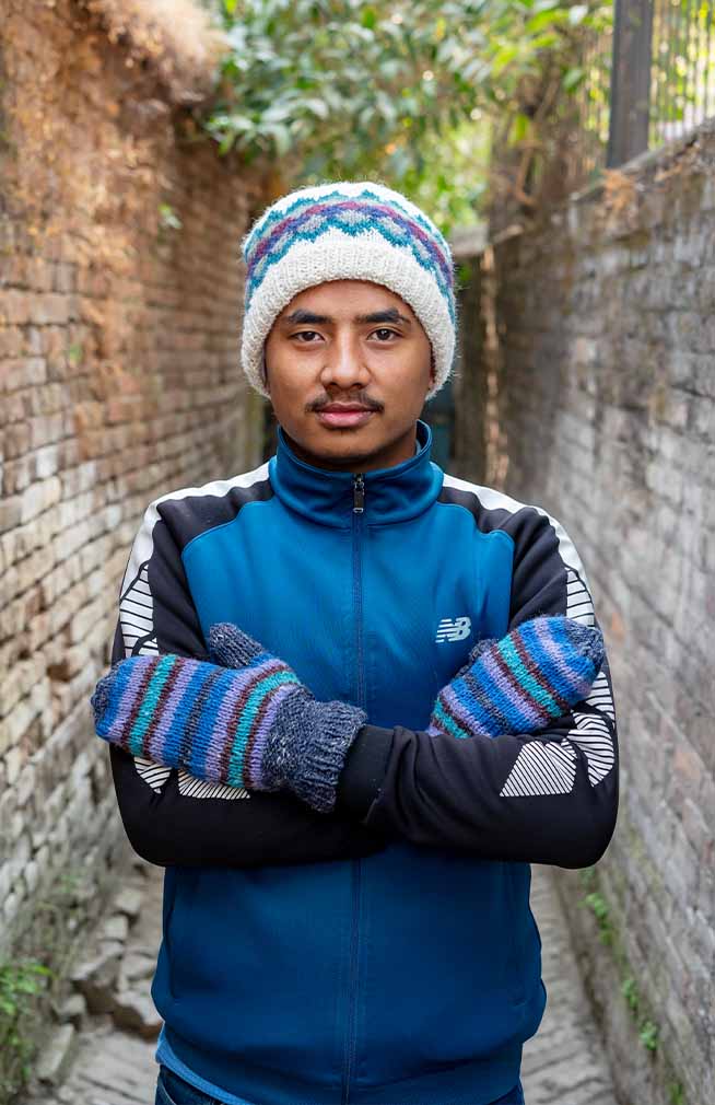 Wool Knit Hat w/ Cuff, Fleece Lined