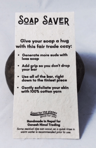 Cotton Crochet Soap Cozy