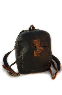 recycled tire rubber purse bag fair trade nepal