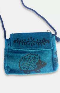 blockprint purses, fair trade Nepal
