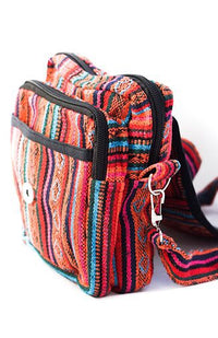 cotton gyari camera bag fair trade nepal