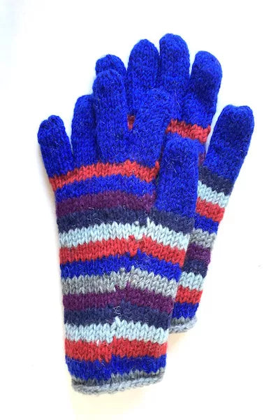 wool glove fleece lined fair trade nepal