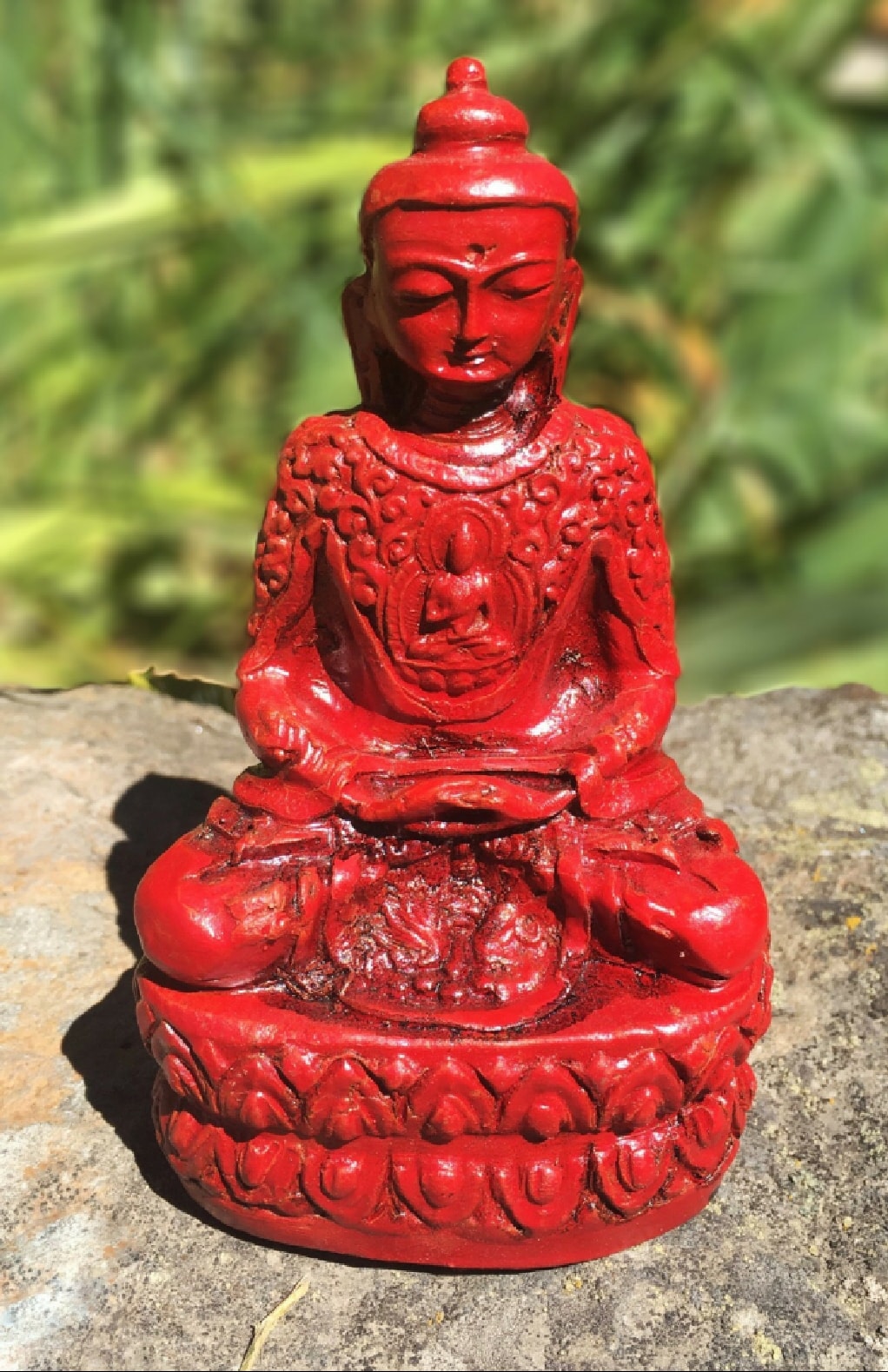 Handcrafted Small Ceramic Buddah, Assorted Colors