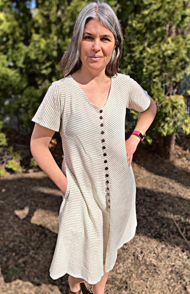 cotton dress women's fair trade nepal