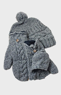 wool knit glitten fair trade nepal