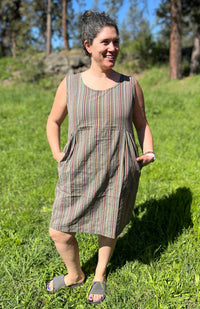 cotton dress, fair trade Nepal
