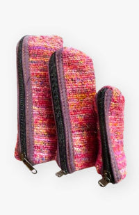 recycled silk coin accessory purse fair trade Nepal