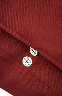 Cotton Flap Bag Button