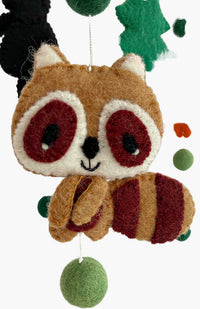felt raccoon fair trade nepal mobile