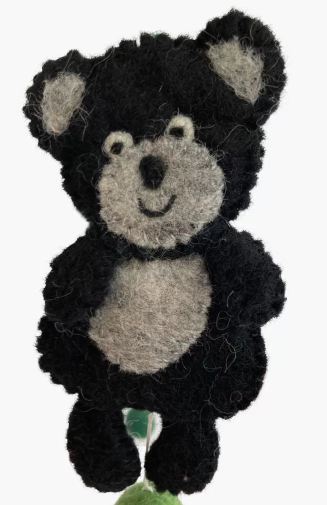 felt bear mobile fair trade nepal
