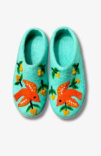 Fair Trade Felted Bird Slipper