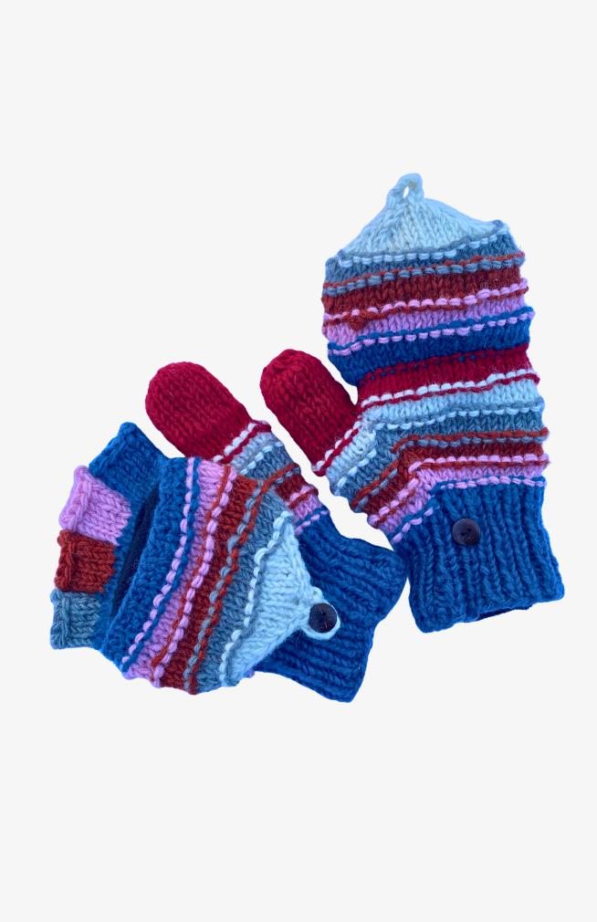 Fair Trade Knit Glitten Striped