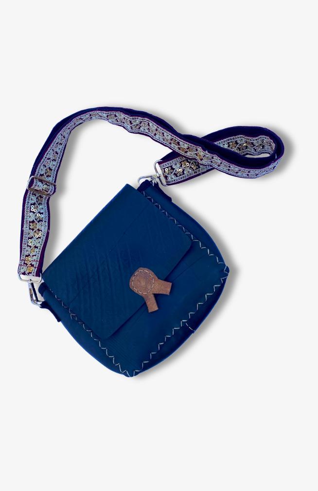 Fair Trade Lined Rubber Purse