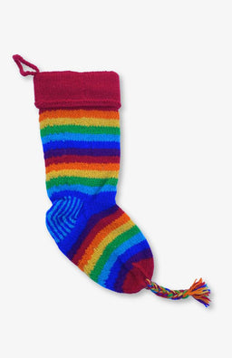 Fair Trade Rainbow Stocking