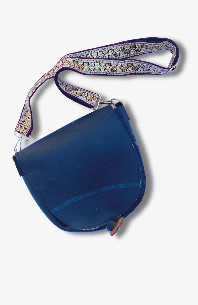 Fair Trade Recycled Rubber Bag