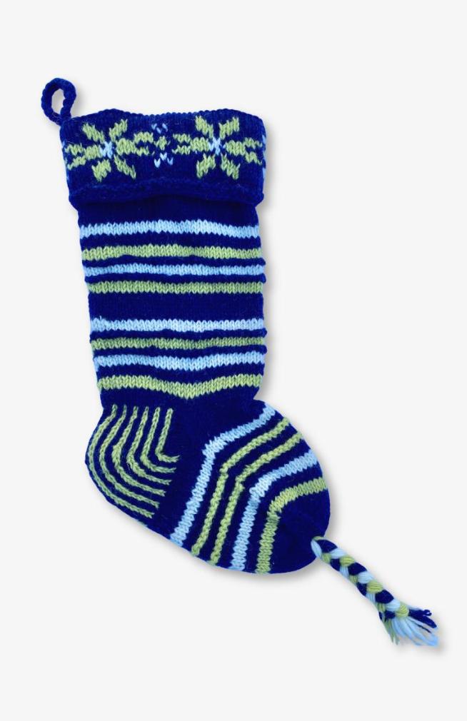 Fair Trade Stripe Stocking