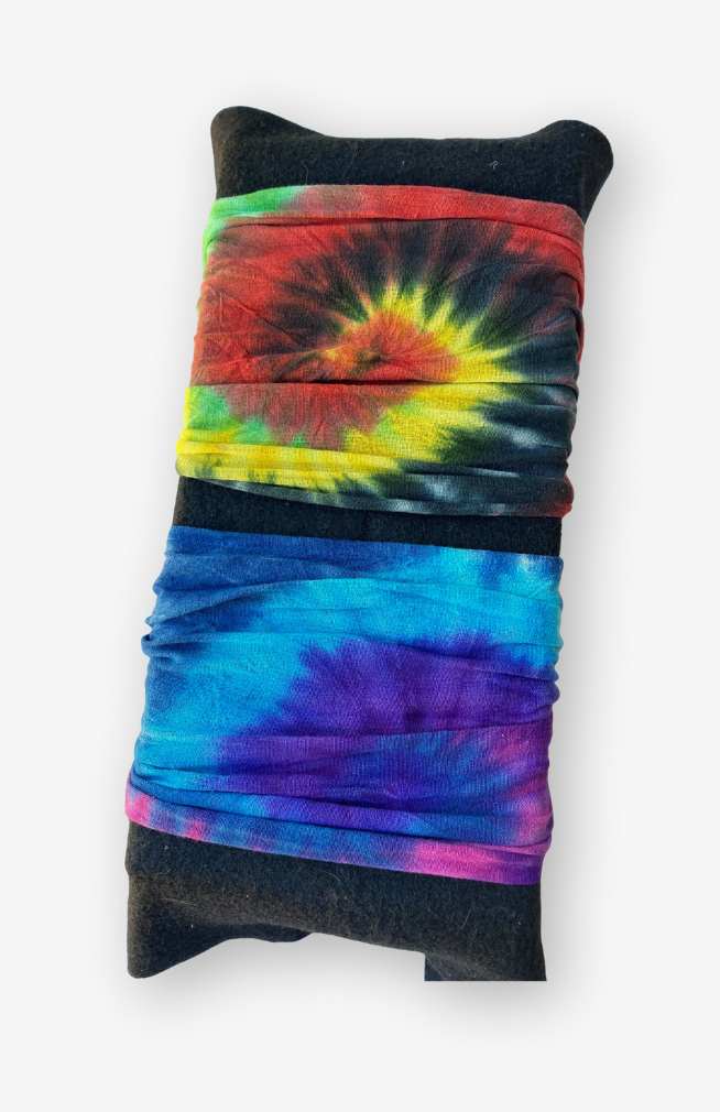 wide tie dye head band fair trade Nepal