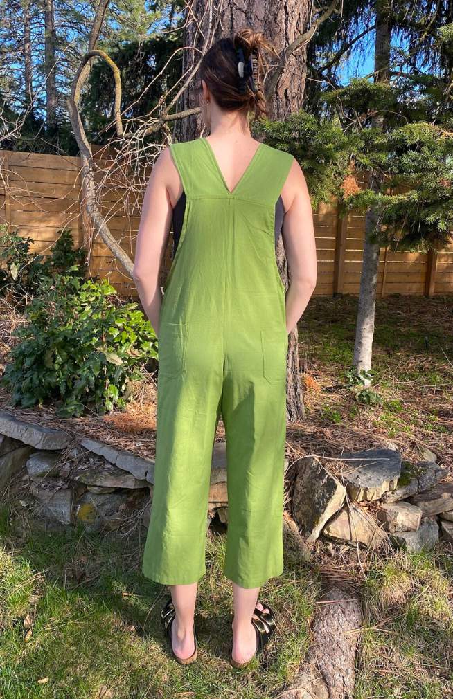 Cotton romper overalls fair trade Nepal