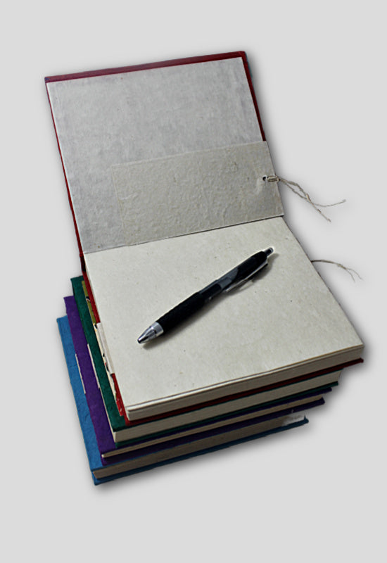 Handcrafted Lokta Paper Hardcover Hummingbird Journal