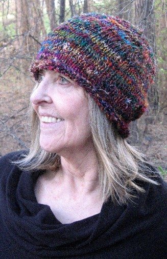 Recycled Silk Knit Hat