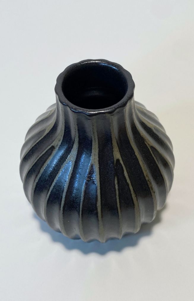 Small Hand Crafted Ceramic Bud Vase, Assorted Colors