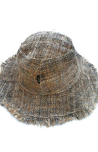 hemp sun hat fair trade nepal foldable