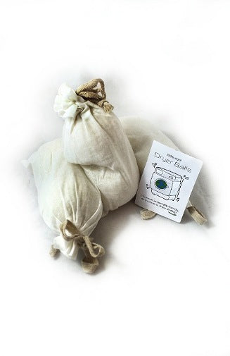 Handfelted Wool Dryer Balls - Plain Set of 2