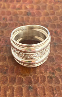 sterling silver rings, fair trade Nepal