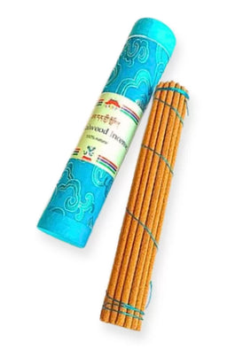Sandalwood Coreless Stick Incense, 27 Sticks