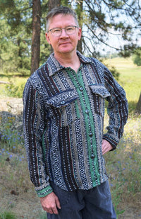 gyari cotton shirt, fair trade Nepal