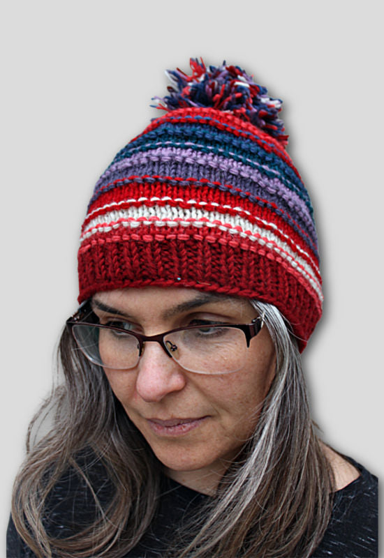 wool knit hat fair trade nepal men's women's