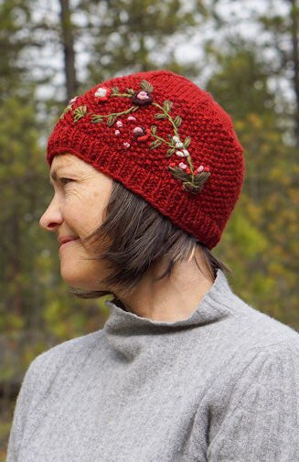 wool knit hat fair trade nepal women's