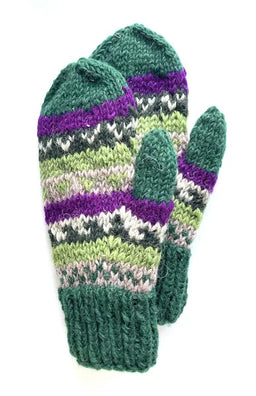 wool mitten fair trade nepal