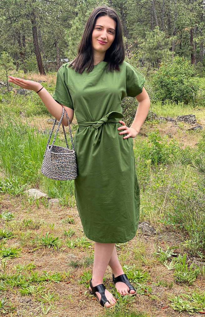 Silk Coil Basket Bag- Small