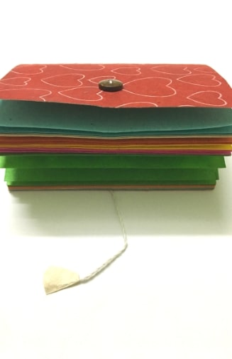 Handcrafted Softcover Lokta Paper Pocket Journal with String