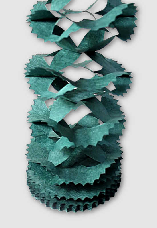 Handcrafted Lokta Paper Garland, Tree-Free, Assorted Colors