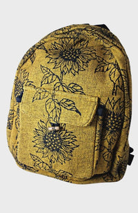blockprint backpack fair trade nepal
