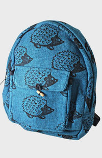 blockprint backpack fair trade nepal