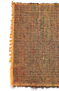 recycled silk table runner fair trade nepal