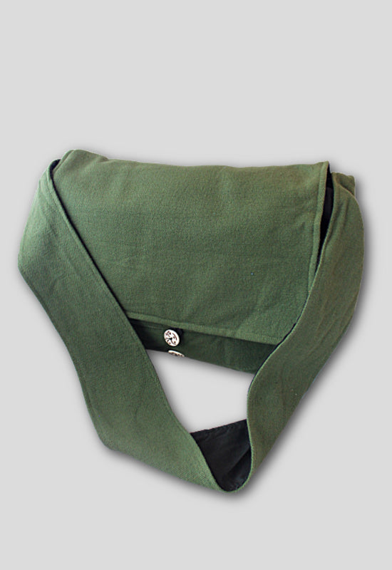 cotton messenger bag fair trade nepal