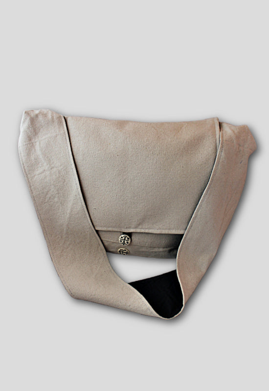 cotton shoulder bag fair trade nepal