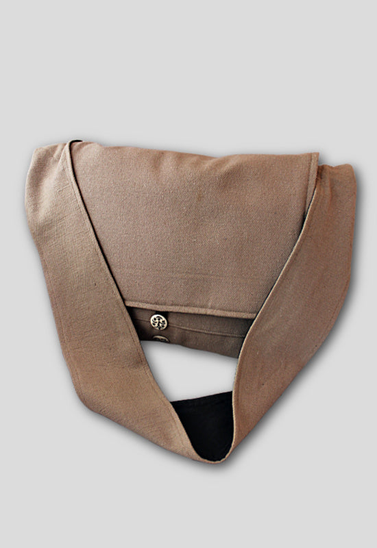 cotton shoulder bag fair trade nepal