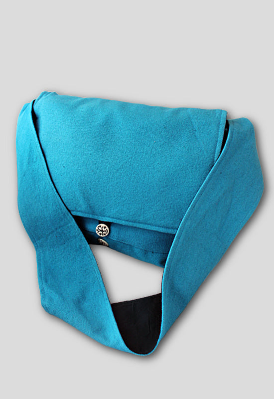 cotton shoulder bag fair trade nepal