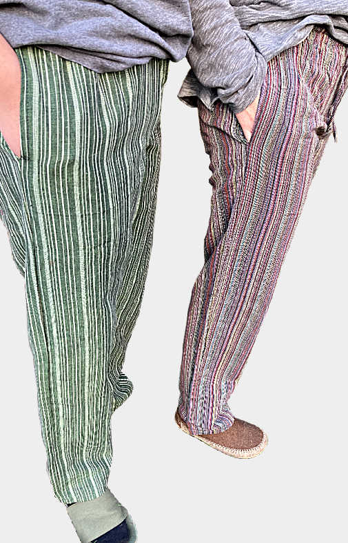 cotton pants women's men's clothing fair trade nepal